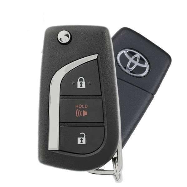 Oem OEM: REF: 2019 Toyota RAV4 / 3-Buton Remote Flip Key / PN: 89070-0R300 / GQ4-73T (H Chip) RFK-TOY-283